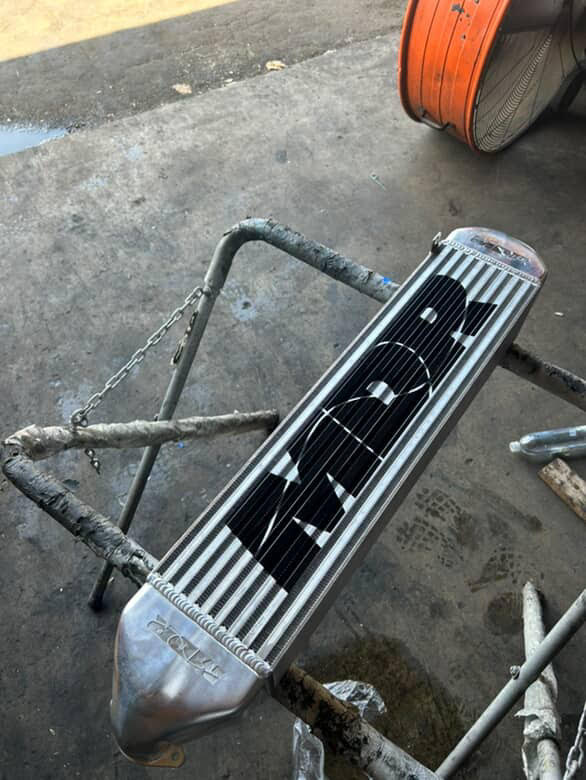 High-performance FL5 intercooler by MDR boosts engine cooling efficiency for modern vehicles, enhancing power and reliability.