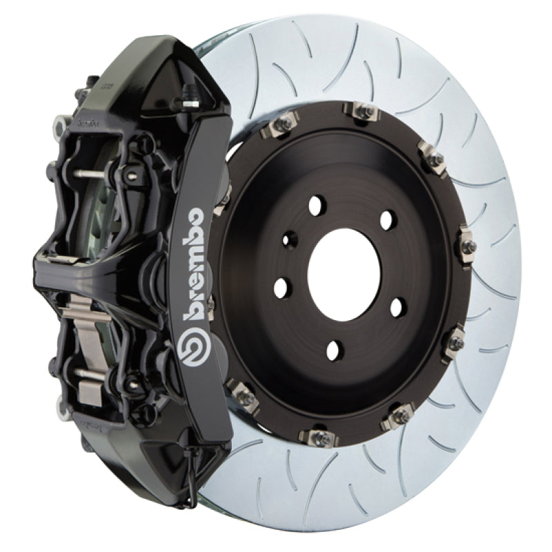 Brembo 25+ BMW X3 30/BMW X3 M50 xDrive Fr GT BBK 6 Pist Cast 405x34 2pc Rotor Slotted Type3- Blk