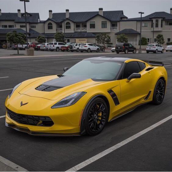 Carbon Fiber Front Lip Splitter - Corvette C7.
