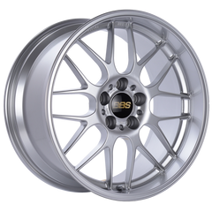 BBS RG-R 19x10 5x120 ET25 PFS Diamond Silver Wheel -82mm PFS/Clip Req