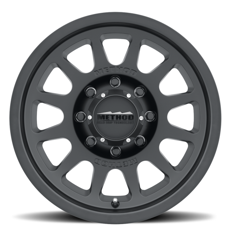 Method MR703 Bead Grip 18x9 12mm Offset 8x6.5 130.81mm CB - Matte Black