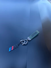 BMW M Emblem KeyChain KeyRing.