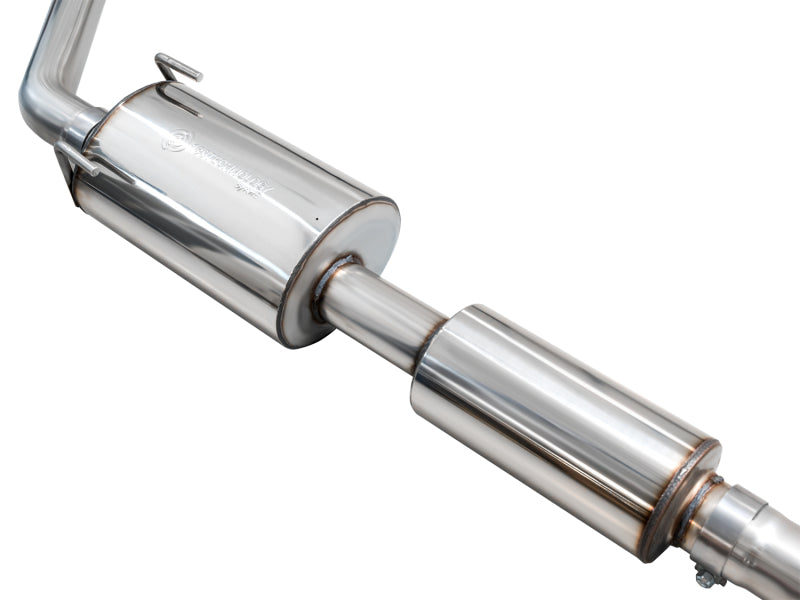 AWE Exhaust for 4th Gen Toyota Tacoma Dual Chrome Silver Tips