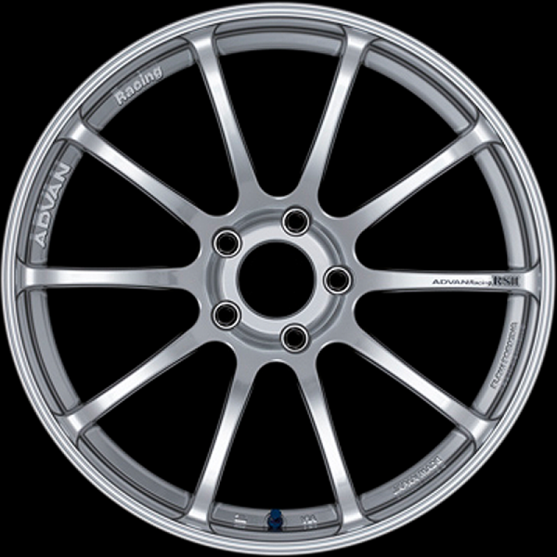 Advan RSII 19x8.5 / +52 Offset / 5-130 / 71.6mm Bore / Hyper Silver