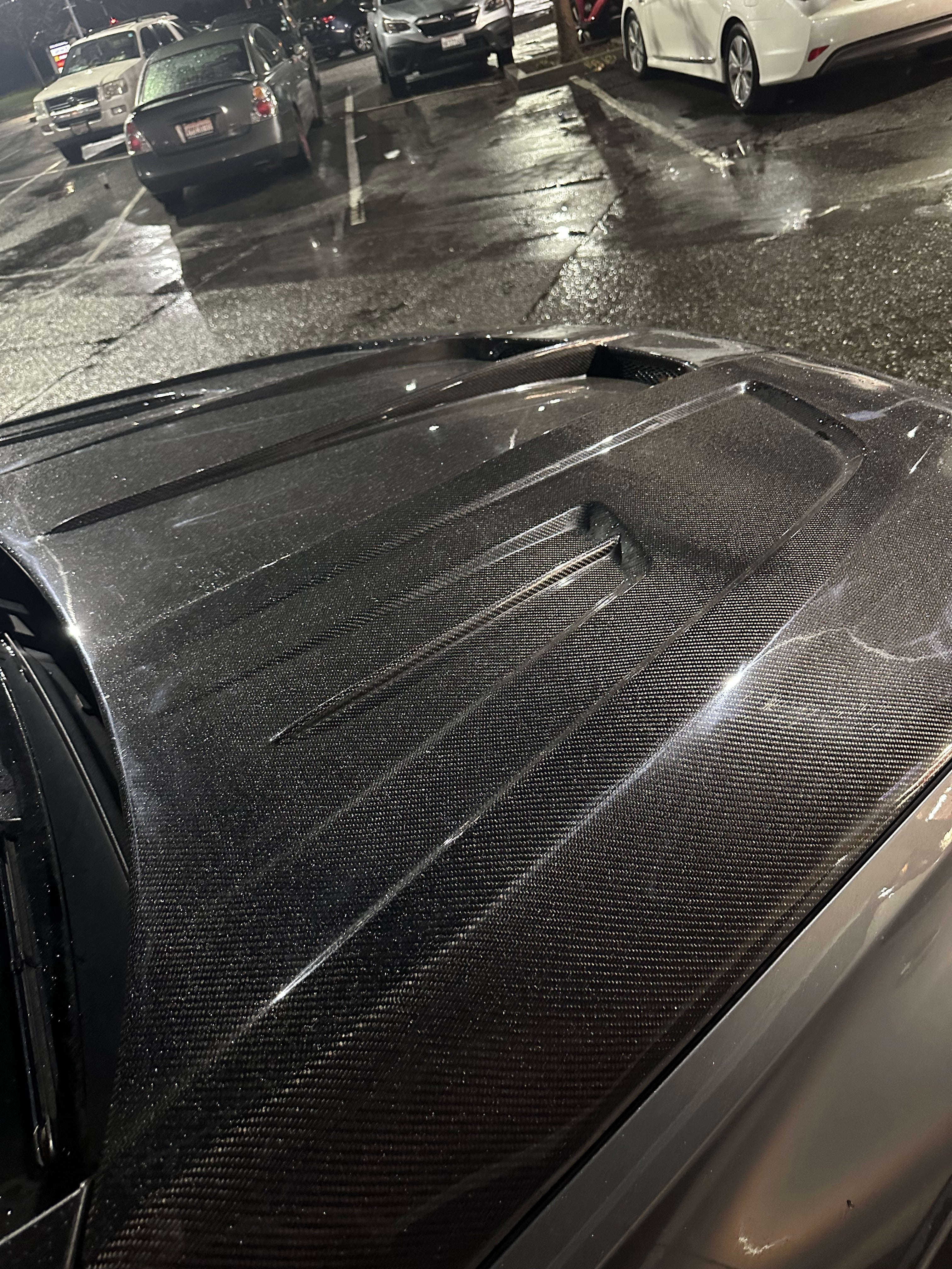 Carbon Fiber Hood Bonnet - Mercedes GLE 350/450/580/53/63 W167/C167.