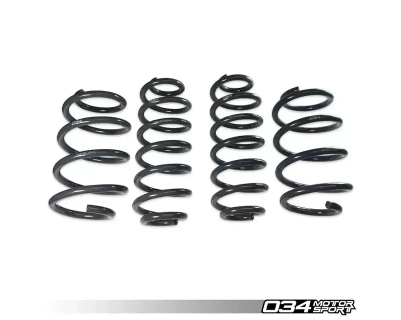 034 Motorsports Dynamic+ Lowering Springs Audi A3 8P 3.2 VR6 2006-2008.