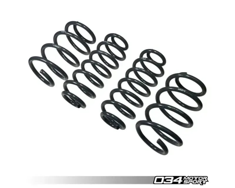 034 Motorsports Dynamic+ Lowering Springs Audi A3 8P 3.2 VR6 2006-2008.