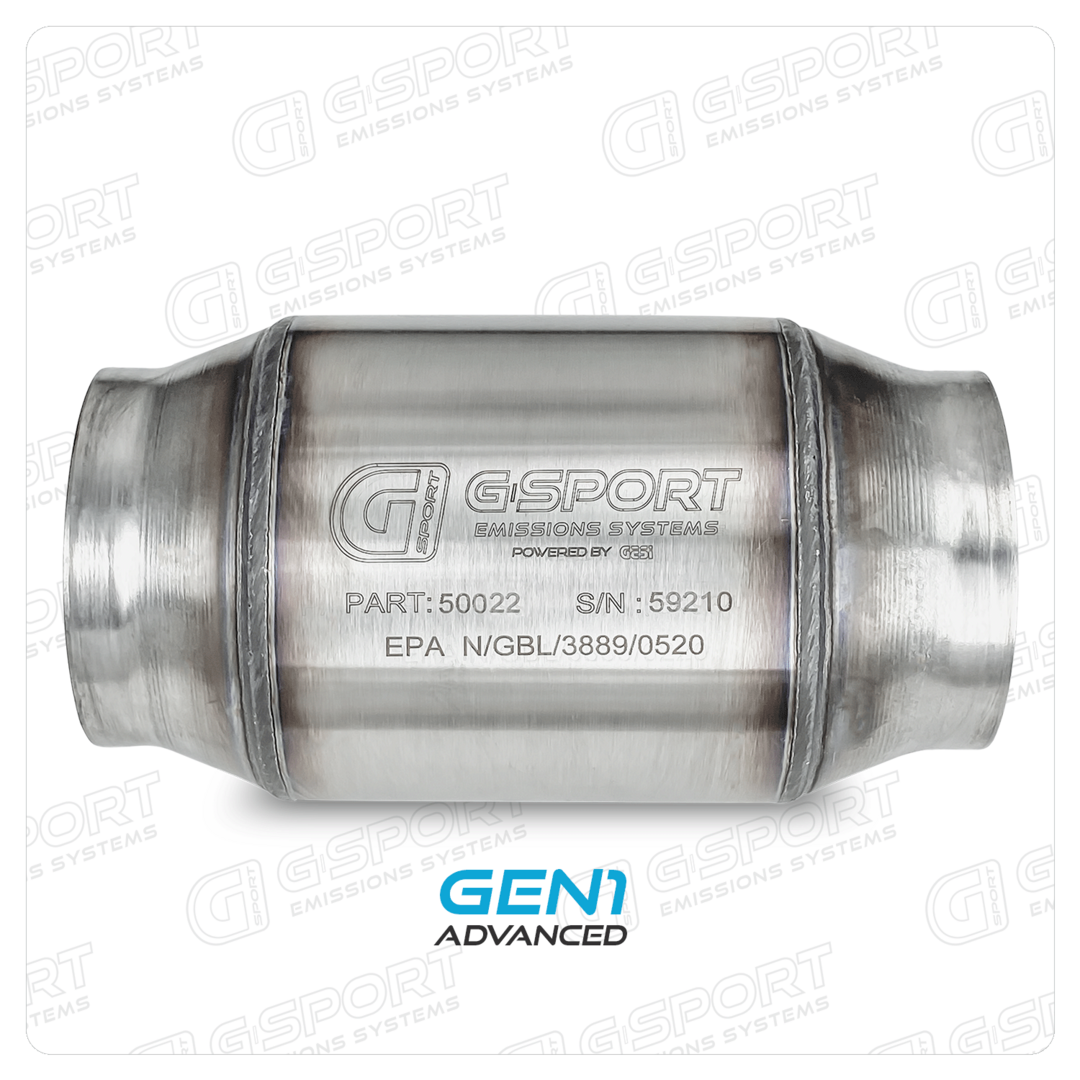 G-Sport 50022 - GEN1 EPA CAT HO 2.5" I/O