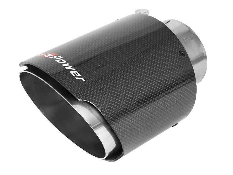 aFe POWER MACH Force-Xp 2.5in Axle-Back Exhaust System 16-20 Chevy Camaro SS V8 6.2L - Carbon Fiber