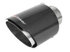 aFe POWER MACH Force-Xp 2.5in Axle-Back Exhaust System 16-20 Chevy Camaro SS V8 6.2L - Carbon Fiber