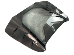 Carbon Fiber Rear Transparent Engine Cover V2 - Ferrari 488.