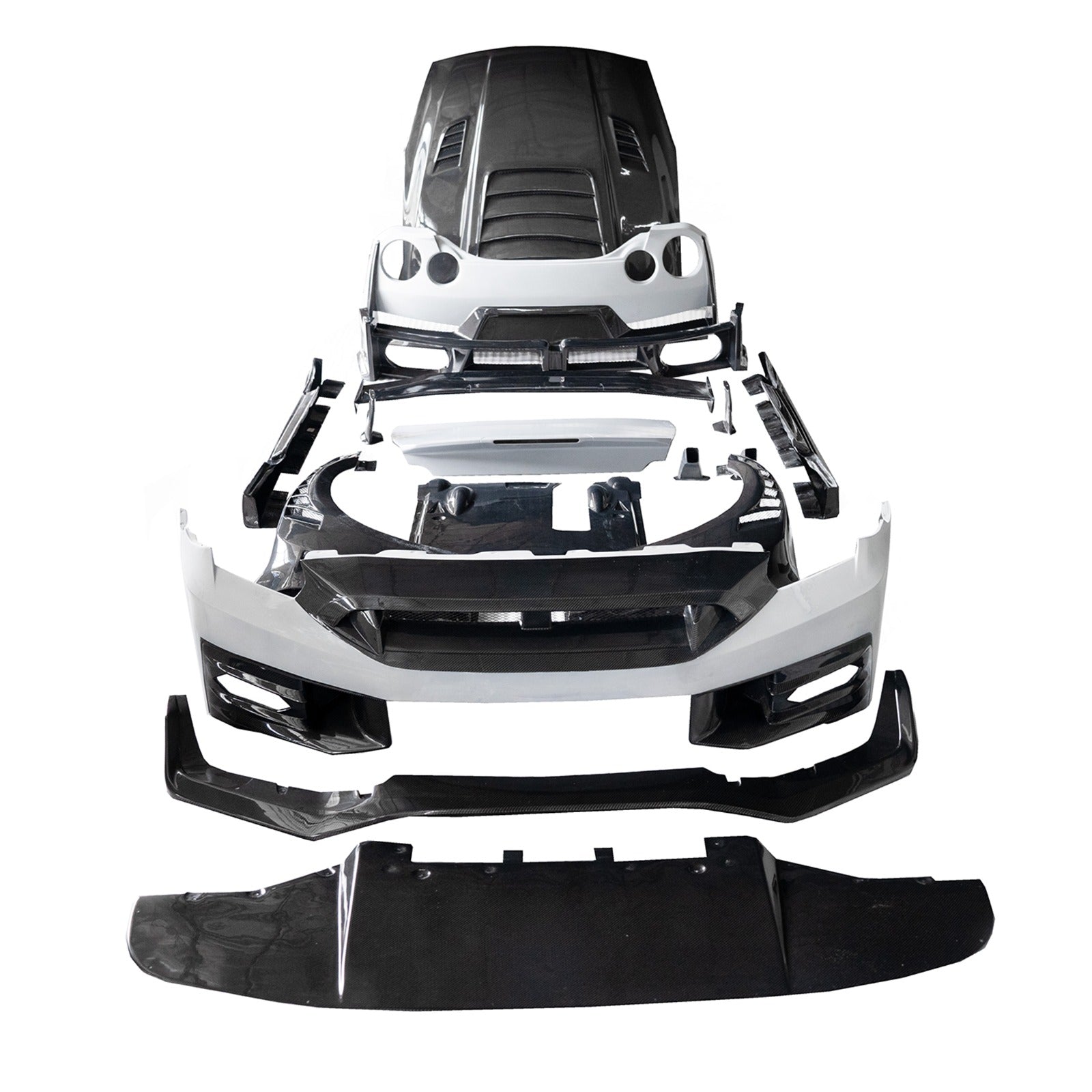 NISMO MK3 Full Complete Carbon Fiber Body Kit - Nissan GTR R35 GTR 2008-2024.