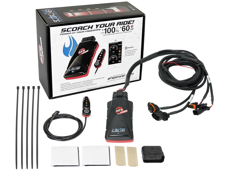 aFe 19-22 Hyundai Veloster N SCORCHER BLUE Bluetooth Capable Power Module