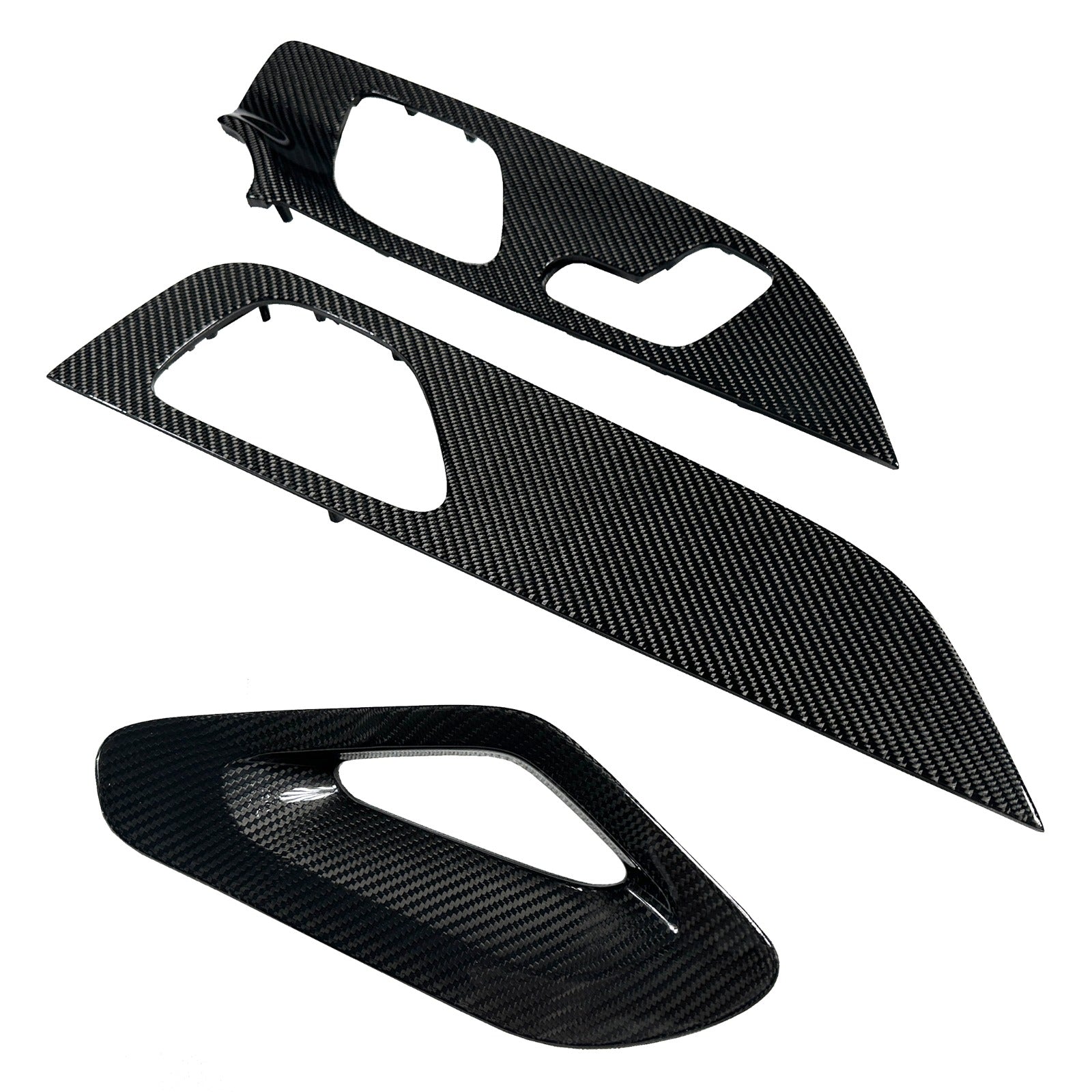 Prepreg Carbon Fiber Interior Kit- Mercedes Benz W167 X167 GLE Coupe 2020+.