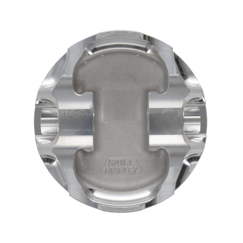Manley Chevrolet LS Piston Set - 4.125in Bore 1.115in CH, -18.00 CC