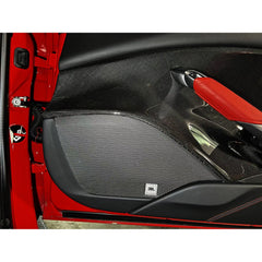 Carbon Fiber interior Door Trim - Ferrari 488 GTB 2015-2020.