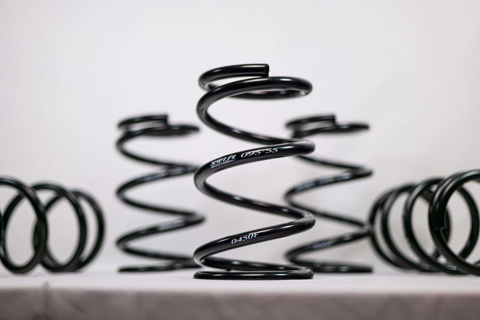 Standard Conventional High Travel Front Spring - 9.5" Length | 5.5" OD | 450lbs/inch