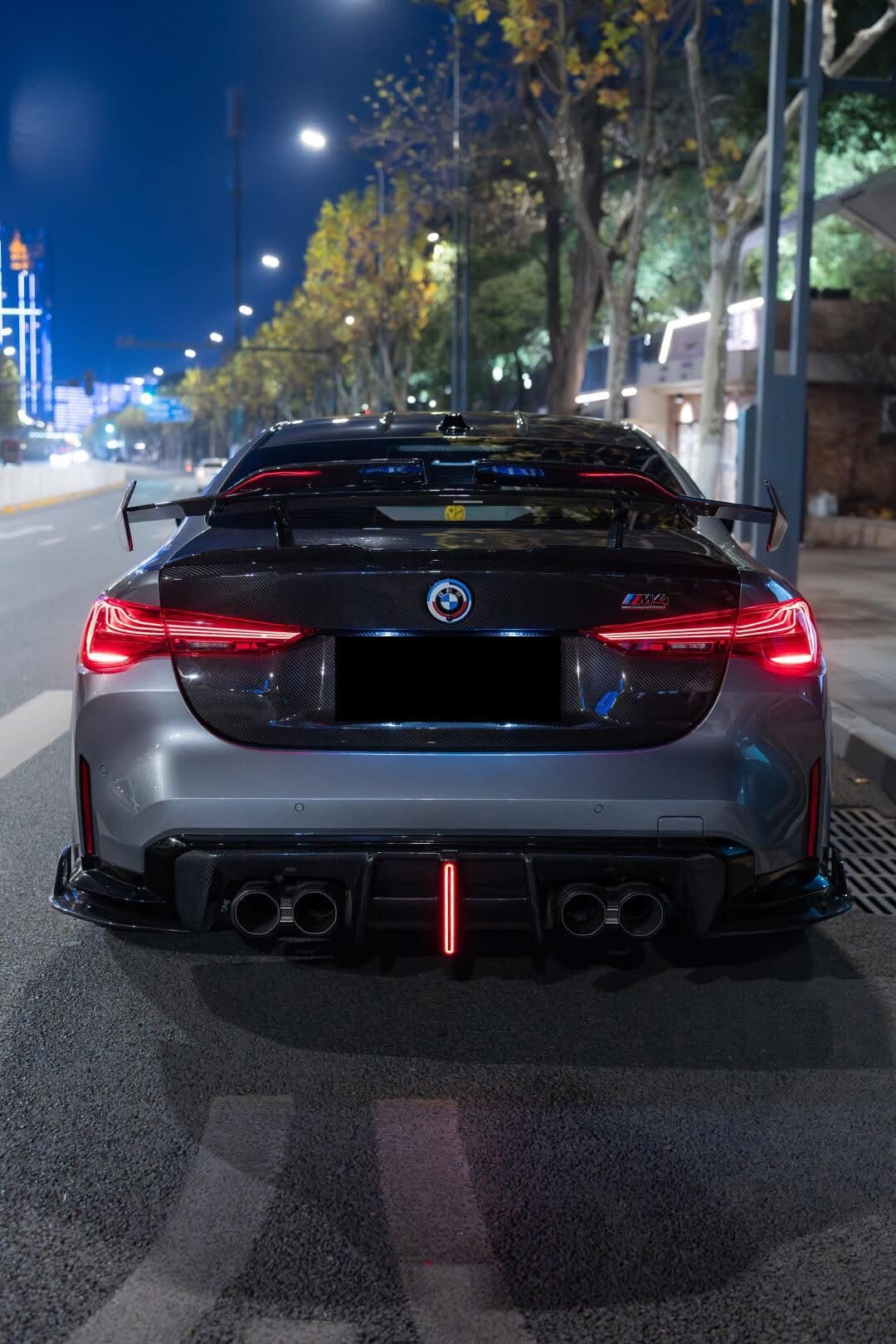 Carbon Fiber B Style Rear Wing - BMW G80 M3/G82/G83 M4.
