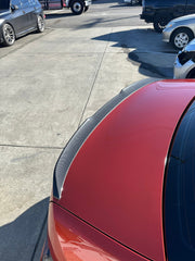 OE Style Carbon Fiber Rear Trunk Spoiler - BMW G80 M3 / G20 3 Series.