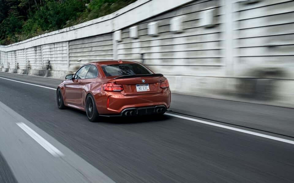 PSM Dynamic Style Carbon Fiber Trunk Spoiler - BMW F87 M2 & F22 2 Series.