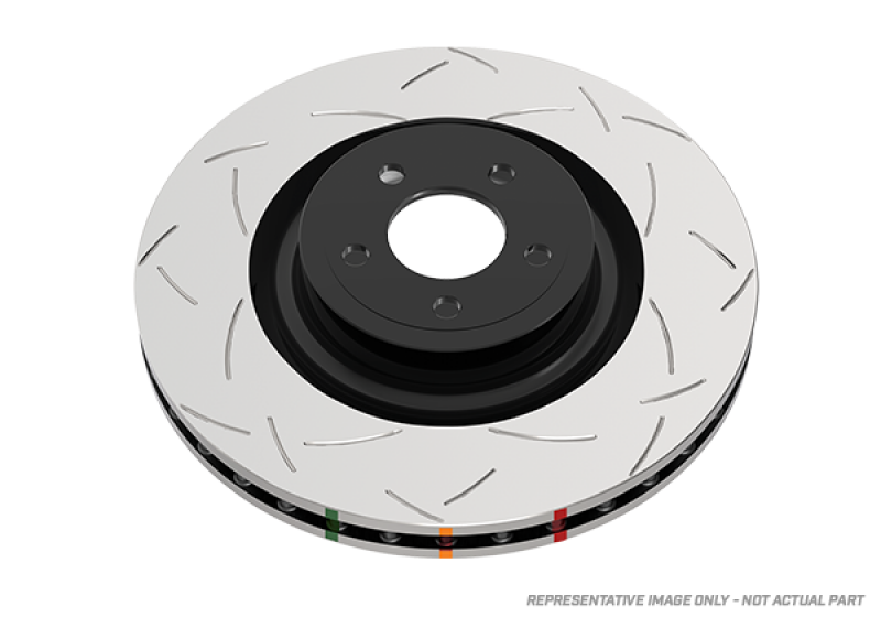 DBA 01-05 BMW 325i RWD Rear 4000 Series Slotted Rotor