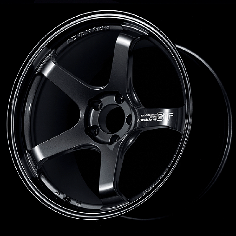 Advan GT Beyond 17X8.0 / +37 Offset / 5x114.3 BC / +37mm Bore / Racing Titanium Black