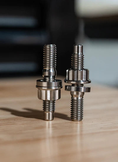 Titanium Turbo Inlet Pipe Stud Kit for Honda 2.0T - RAW FINISH (2)