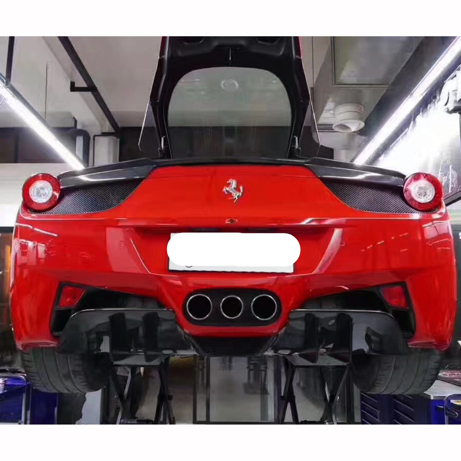 Prepreg Carbon Fiber OE Style Rear Diffuser - Ferrari 458.
