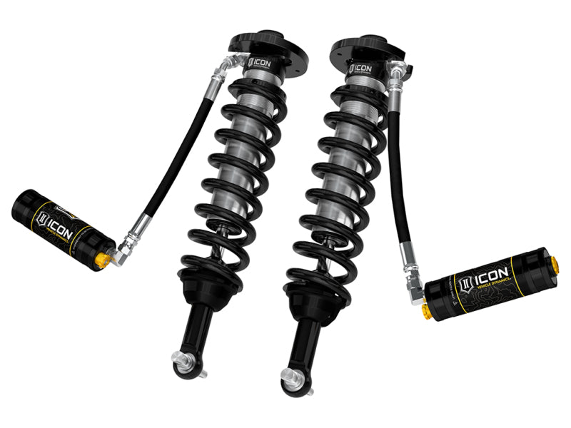 ICON 2021+ Ford F150 2WD 0-3in Lift Front V.S. 2.5 Series Coilovers Extended Travel RR w/ CDCV -Pair