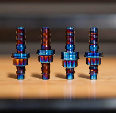 Titanium Exhaust Stud Kit for Honda 1.5T and 2.0T - BURNT FINISH (4)