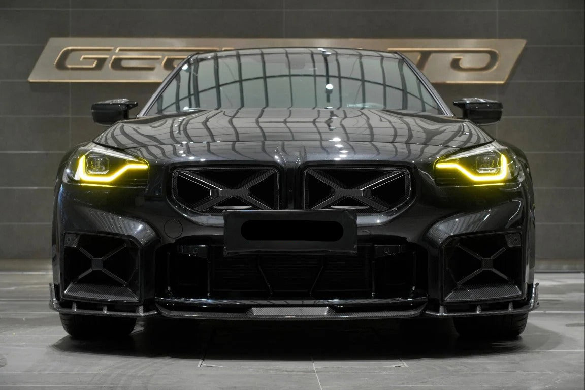 X Style Dry Carbon Fiber  Front Grille - BMW M2 G87.