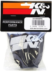 K&N Universal PreCharger Air Filter Wrap Black
