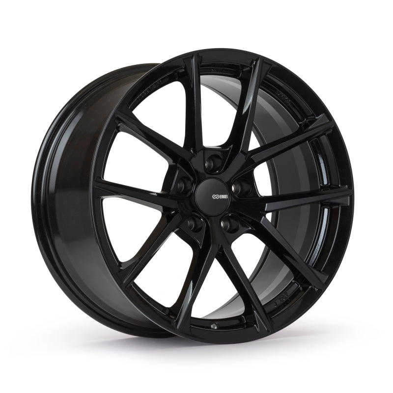 Enkei Helix 19x8.5in / 5x120 BP / 40mm Offset / 72.6mm Bore - Gloss Black Wheel