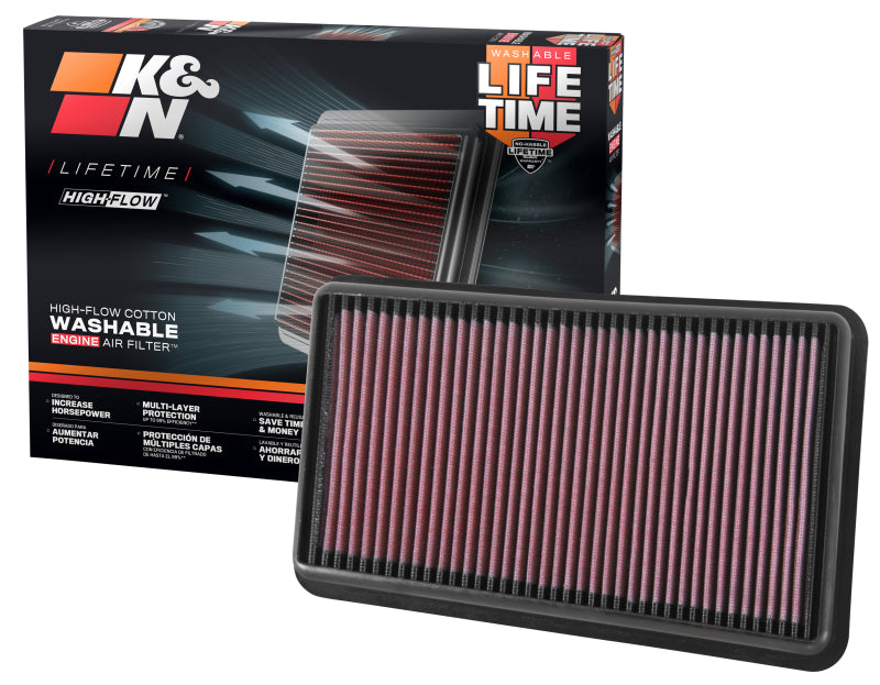 K&N Replacement Panel Air Filter for 2015 Chrysler 200 2.4L L4