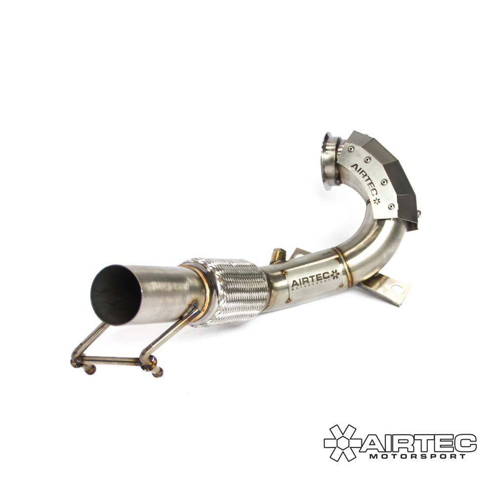 AIRTEC Motorsport De-Cat Downpipe & Centre Section for Golf R Mk7 & 7.5.