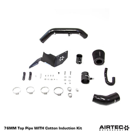 AIRTEC Motorsport RS-Style 76mm Top Induction Pipe for Fiesta ST180.