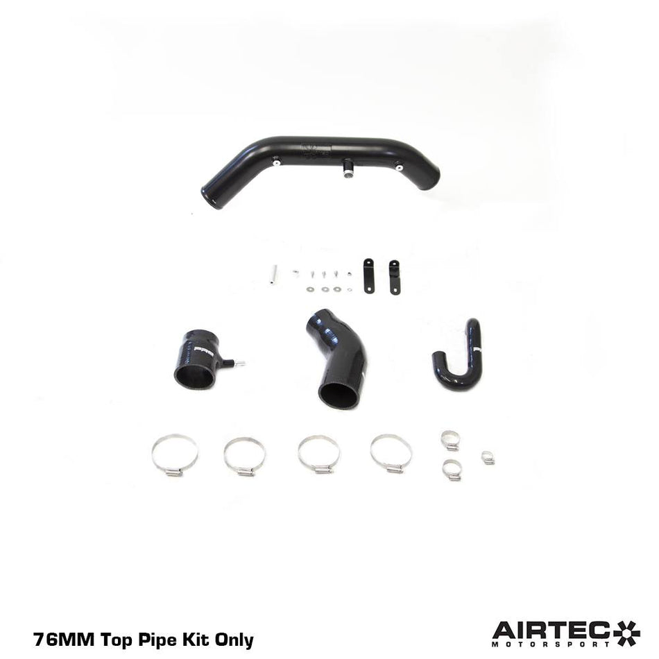 AIRTEC Motorsport RS-Style 76mm Top Induction Pipe for Fiesta ST180.