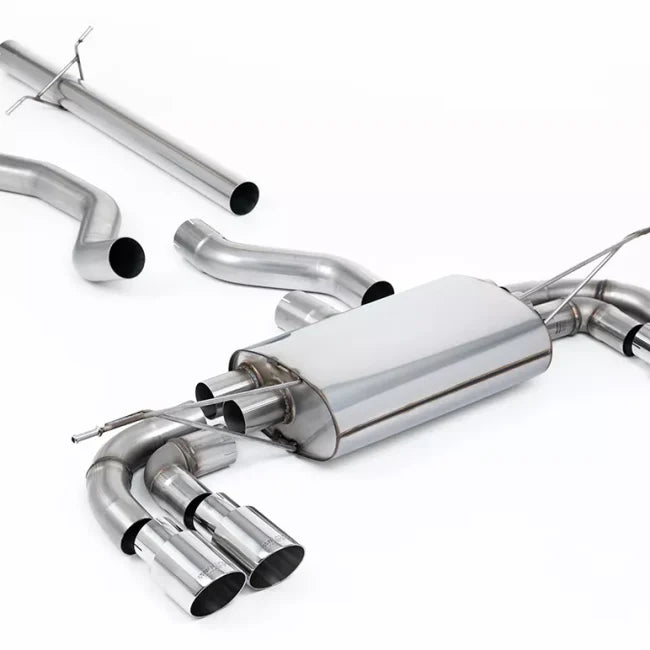 Milltek Non-Resonated Catback Exhaust System for L663 Land Rover Defender 130 (P400)