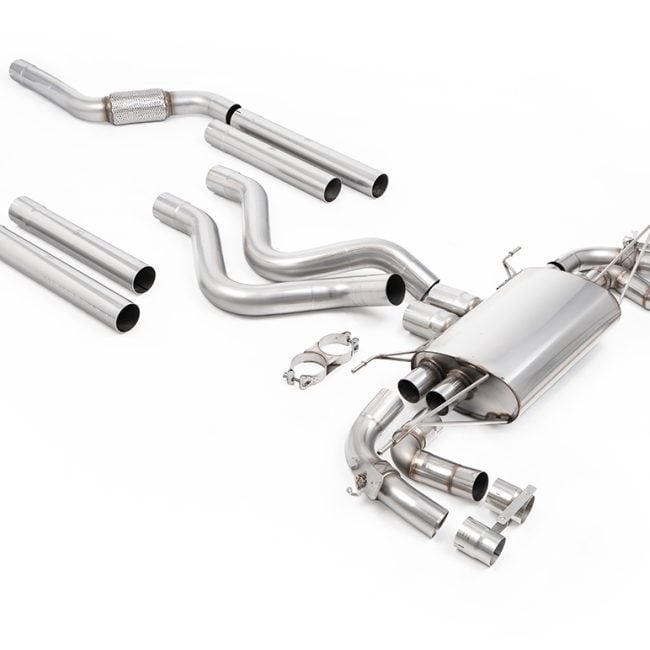 Milltek Valved Catback Exhaust System for L663 Land Rover Defender OCTA (facelift)