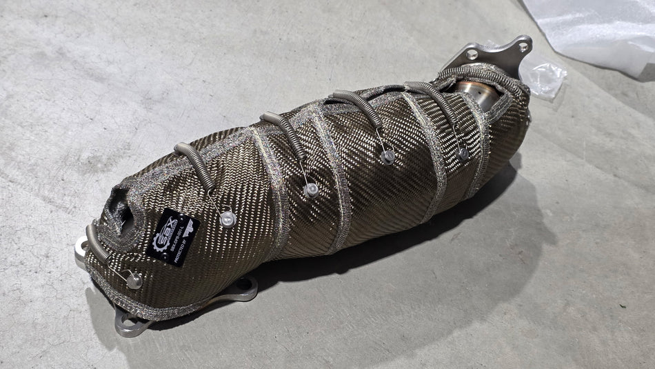 SBX Performance FL5 / DE5 / FK8 GESI Catted Downpipe (as of 8/8 2-3 Week eta)