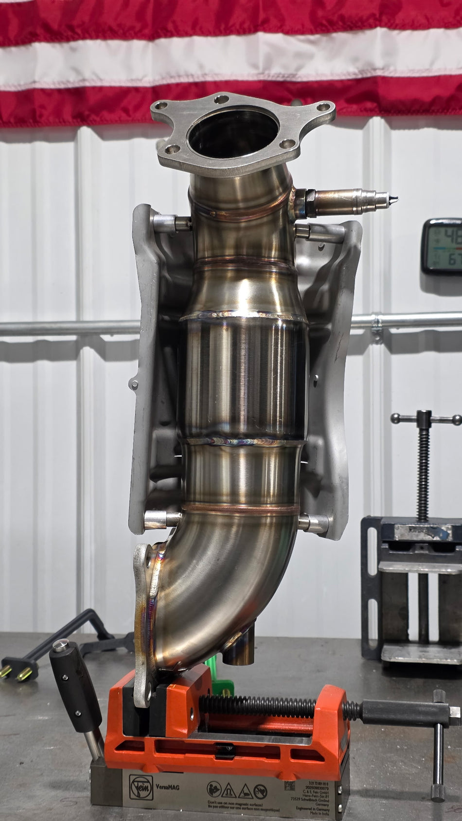 SBX Performance FL5 / DE5 / FK8 GESI Catted Downpipe