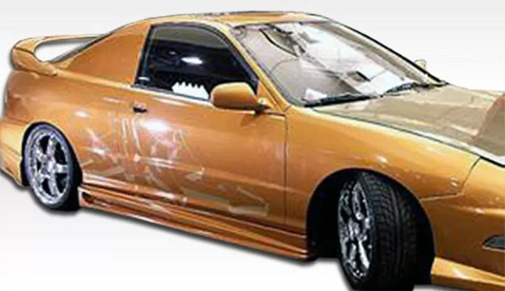 1994-2001 Acura Integra 2DR Duraflex Bomber Side Skirts Rocker Panels - 2 Piece.