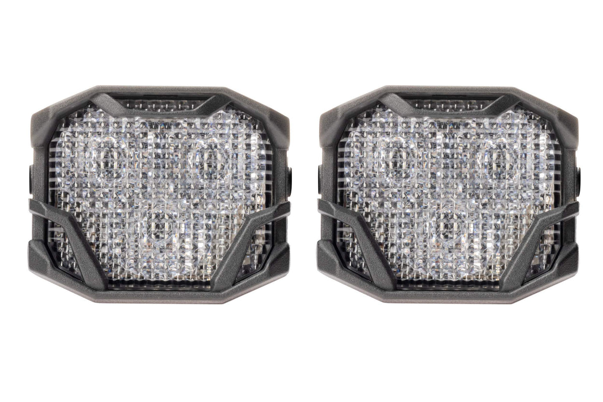 Morimoto 4Banger 2.0 HXB LED Pods (Flood / White / Set)