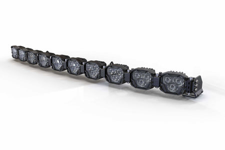 10-Pod 40.5" 4Banger Bar: HXB / White