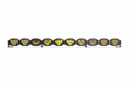 10-Pod 40.5" 4Banger Bar: HXB / Yellow