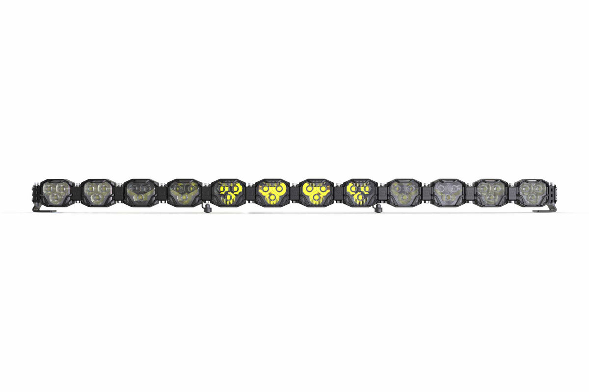 12-Pod 48.5" 4Banger Bar: NCS / White