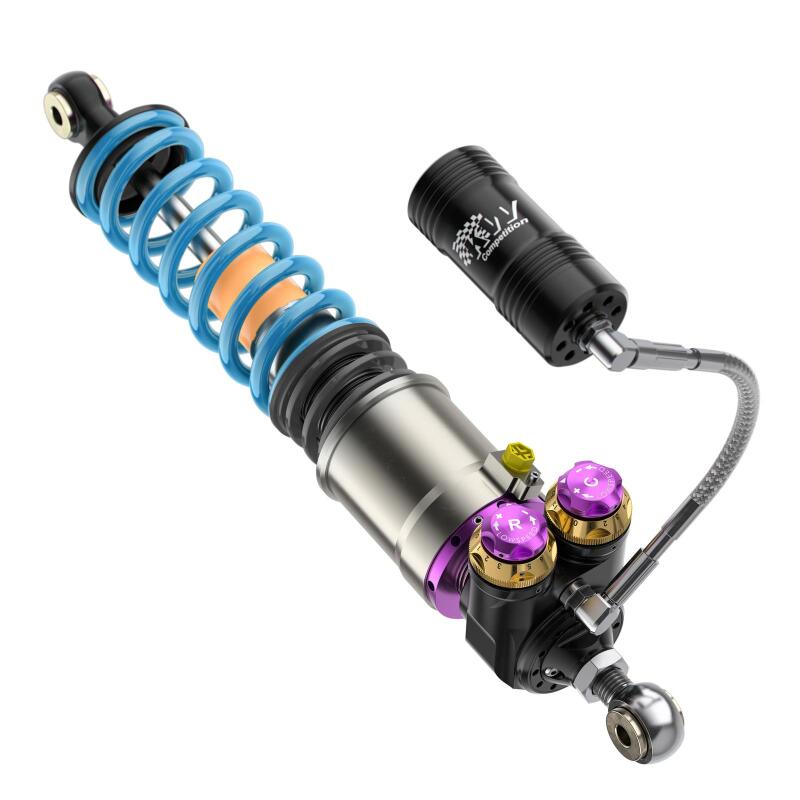 KW 04-05 Porsche Carrera GT Special Edition HLS4 V5 Coilover Kit w/ Red & Blue Springs