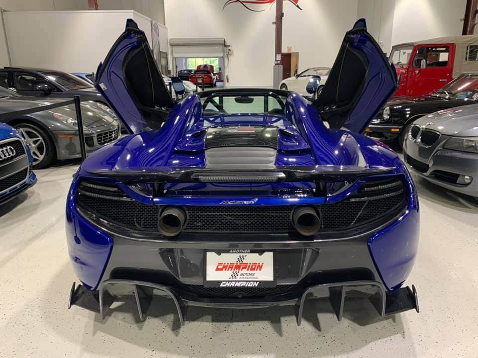 675LT Style Carbon Fiber Rear Diffuser - McLaren 650s.