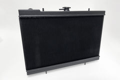 CSF R32 Nissan Skyline GT-R / GT-S Full Billet Aluminum High-Performance Radiator - Black Finish