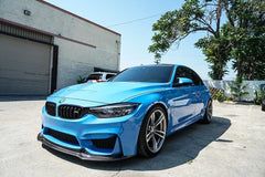 V Style Carbon Fiber Front Lip - BMW F80 M3 & F82 / F83 M4.